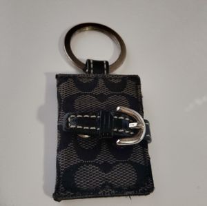 Coach Signature key fob